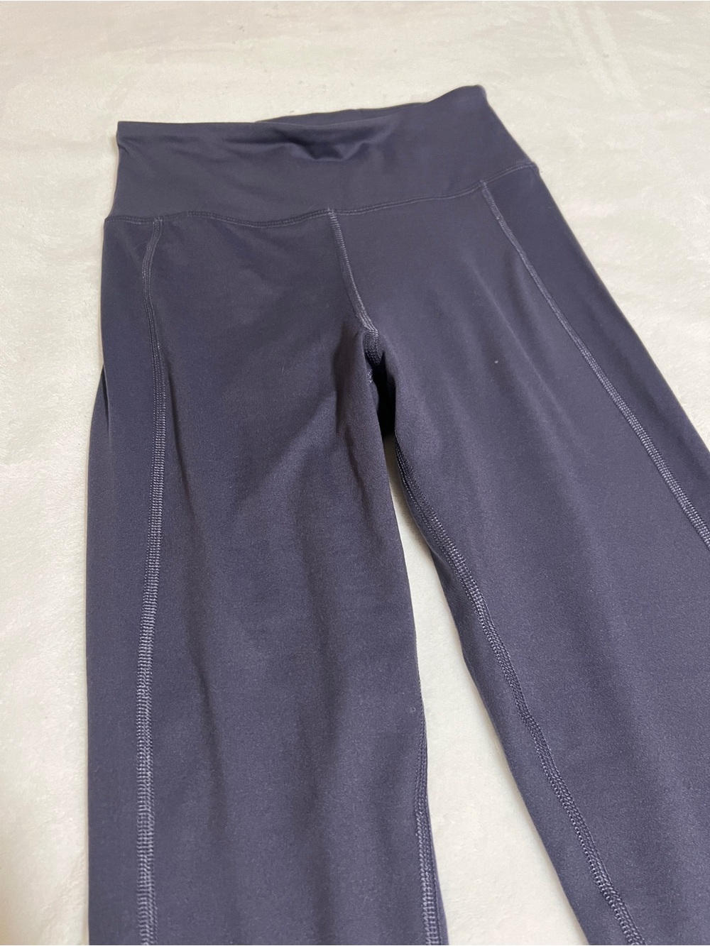 ivory ella purple active leggings